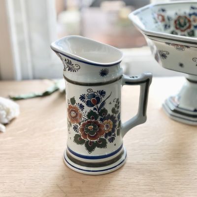 Кружка большая ручной работы полихром Delft, Голландия