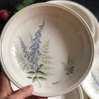 Тарелка глубокая Foxglove Biltons Coloroll England 21 см