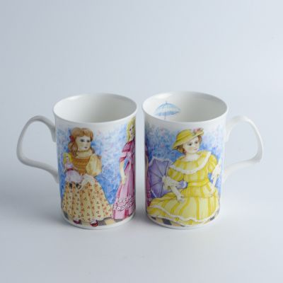 Кружка Treasured Dolls Англия костяной фарфор