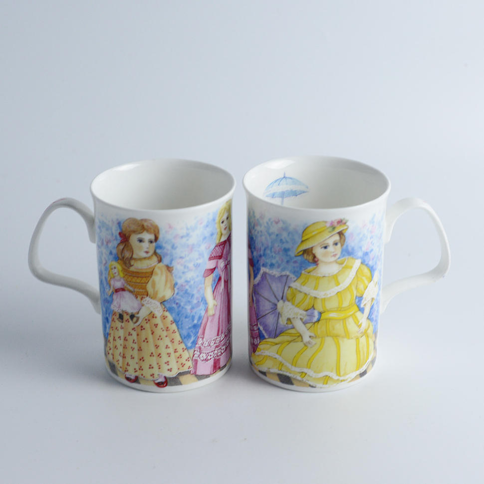 Кружка Treasured Dolls Англия костяной фарфор