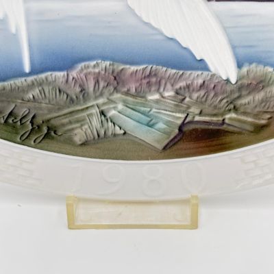 Тарелка панно Hutchenreuther 26 см Чайки 1980 г Германия