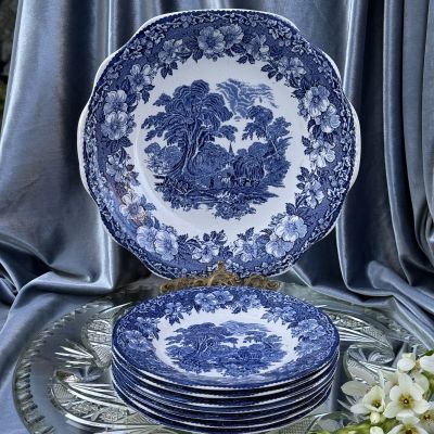 Тарелка Enoch Wedgwood Woodland 17 см Англия