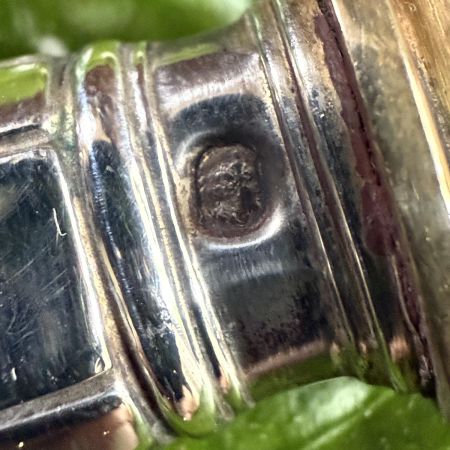 Половник соусник  22 см серебро Франция 