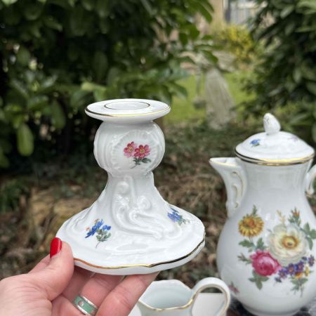 Подсвечник Tirschenreuth Цветы 10 см Бавария