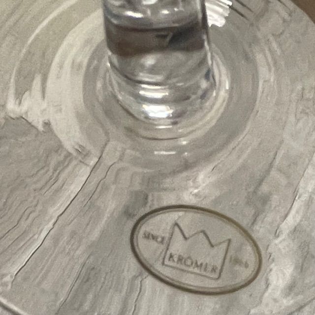 Бокалы набор Kromer 4 шт хрустальное стекло Германия