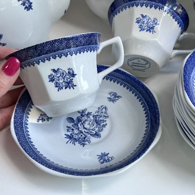 Чайная пара Wedgwood Springfield 180 мл Англия реставрация