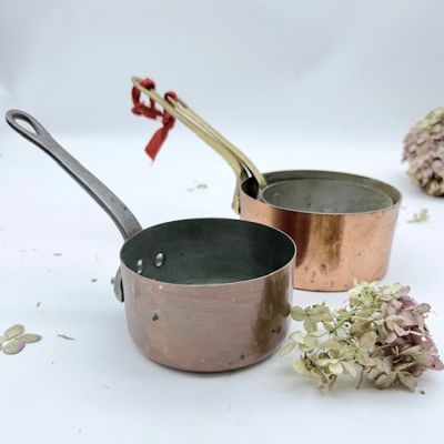 Ковш с латунной ручкой 350 мл медь