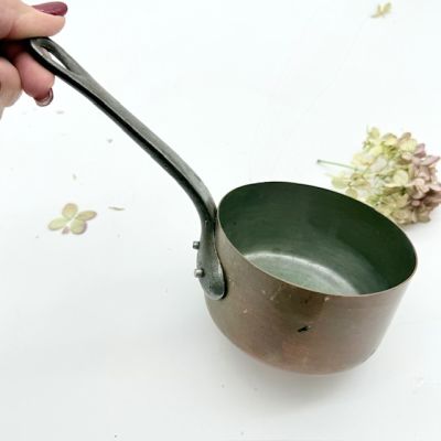 Ковш с латунной ручкой 350 мл медь