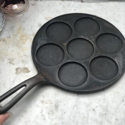 Сковорода для блинчиков 24,5 см чугун