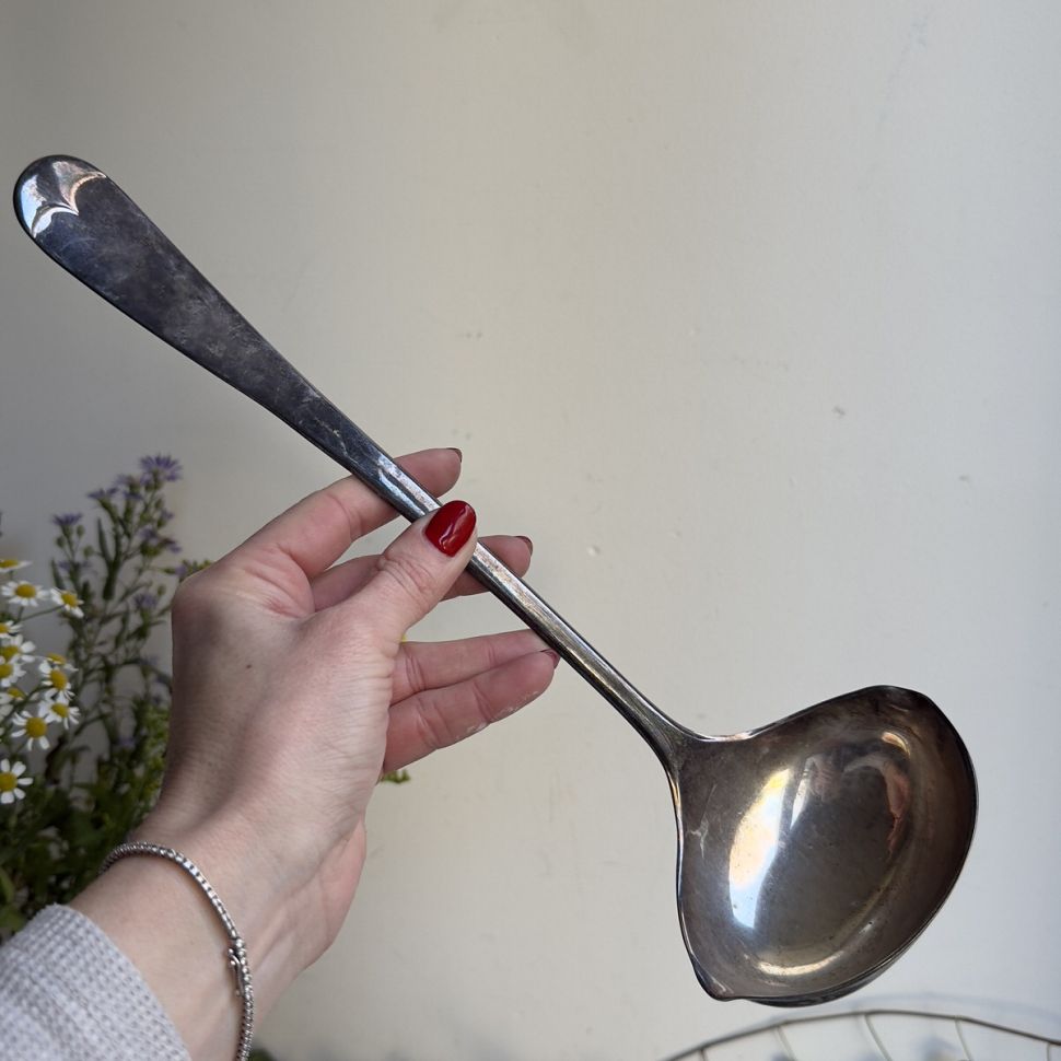 Половник Leonard 33 см серебрение Франция