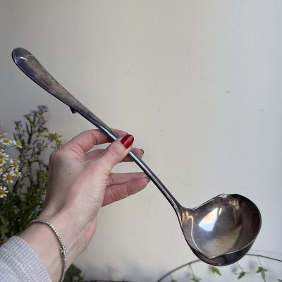 Половник Leonard 33 см серебрение Франция