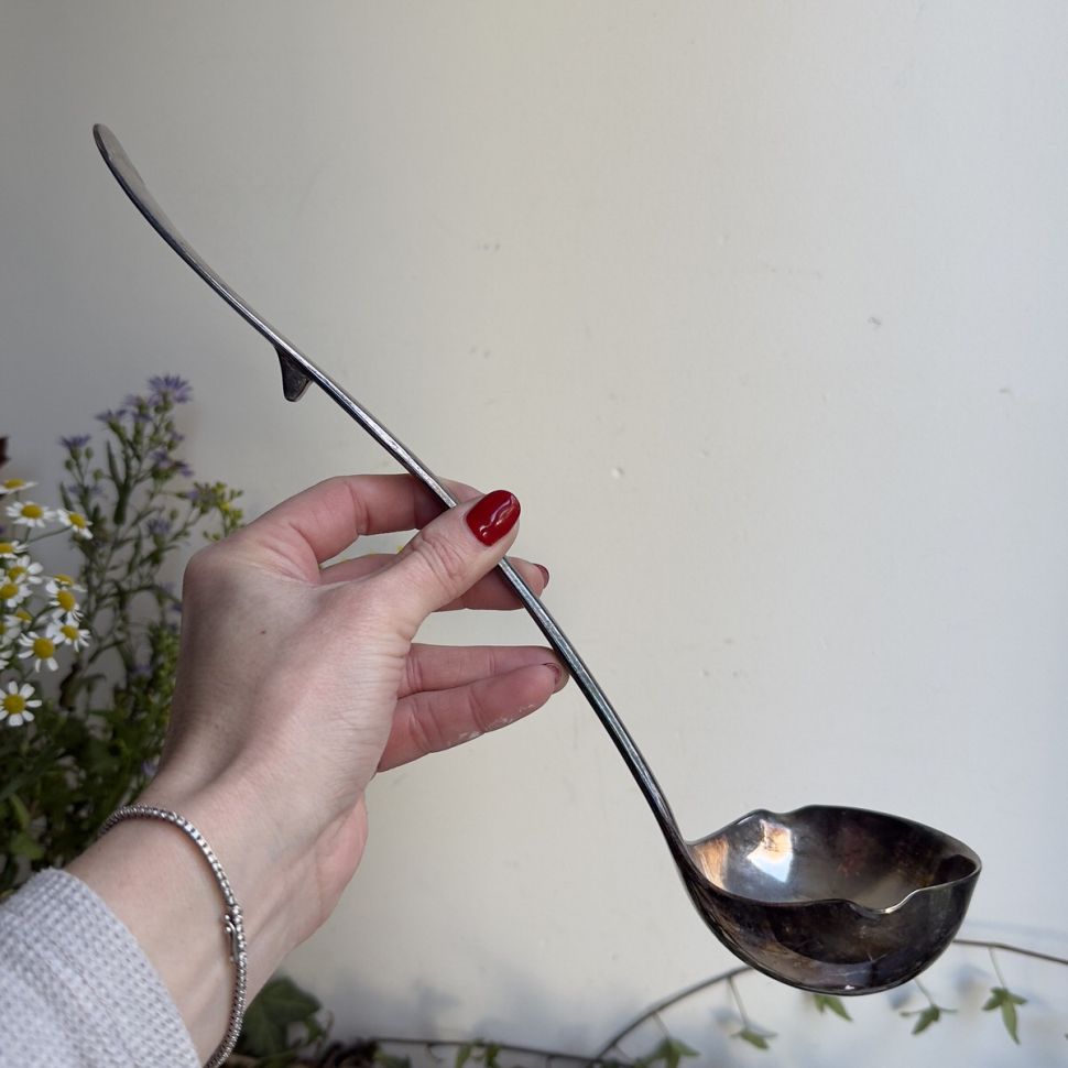 Половник Leonard 33 см серебрение Франция