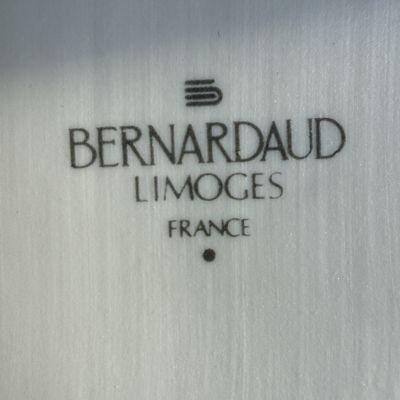 Подсвечник клош Bernardaud Limoges Amours бисквитный фарфор Франция
