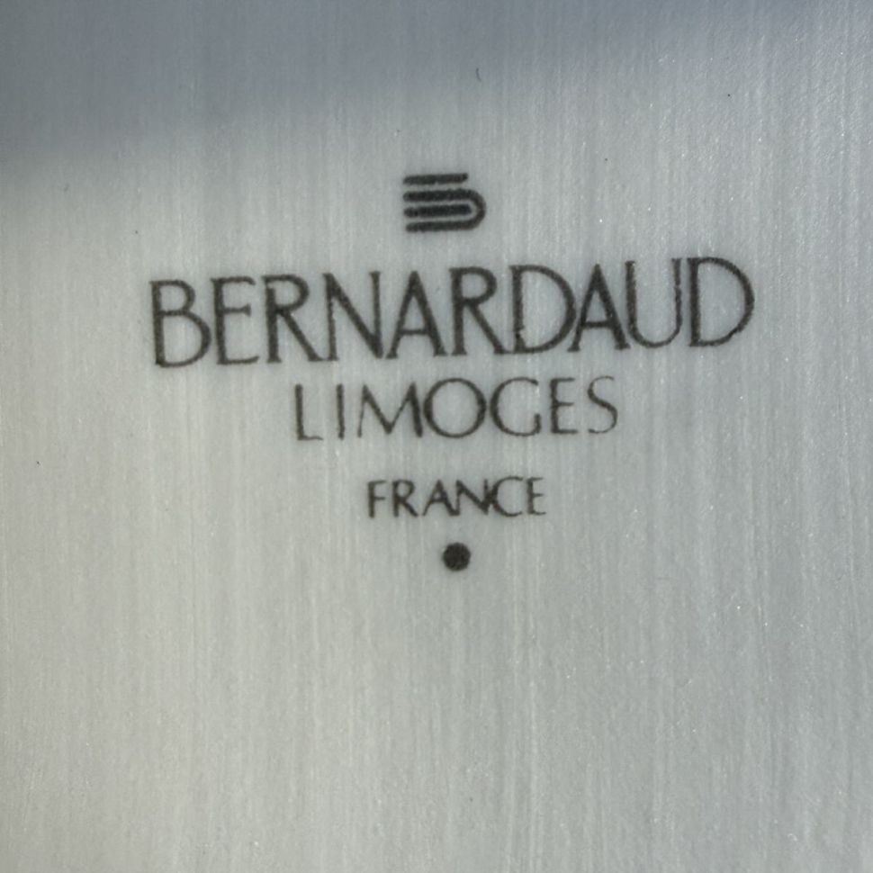 Подсвечник клош Bernardaud Limoges Amours бисквитный фарфор Франция
