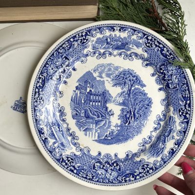 Тарелка Maastricht Royal Sphinx Old England 24 см Голландия