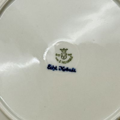 Чайное трио Von Schierholz 220 мл кобальт фарфор Германия