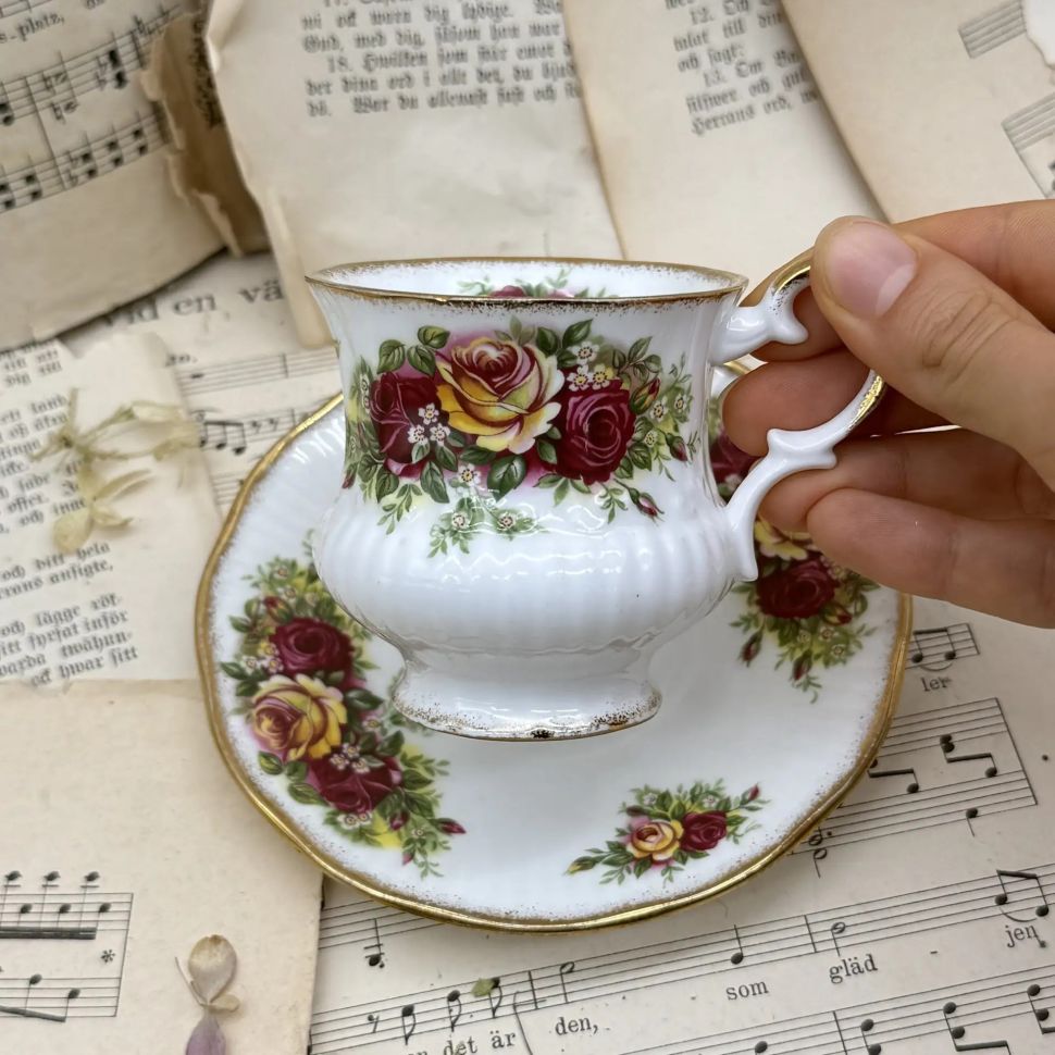 Кофейная пара Elizabethan English Garden 170 мл Англия 