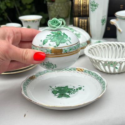 Сахарница с блюдцем Herend Apponyi Chinese Bouquet предзаказ