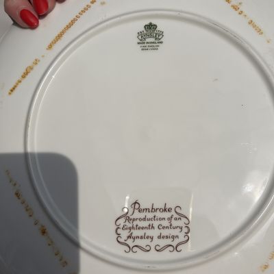 Блюдо Aynsley 26 см фарфор Англия
