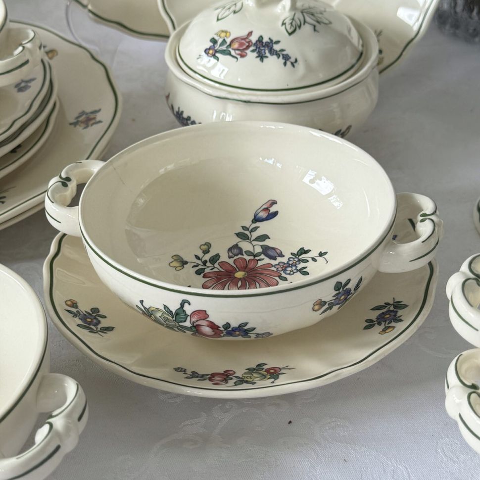 Бульонная пара Alt Strassburg ВиллеройБох 400 мл фарфор Германия 