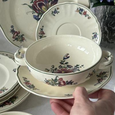 Бульонная пара Alt Strassburg ВиллеройБох 400 мл фарфор Германия 