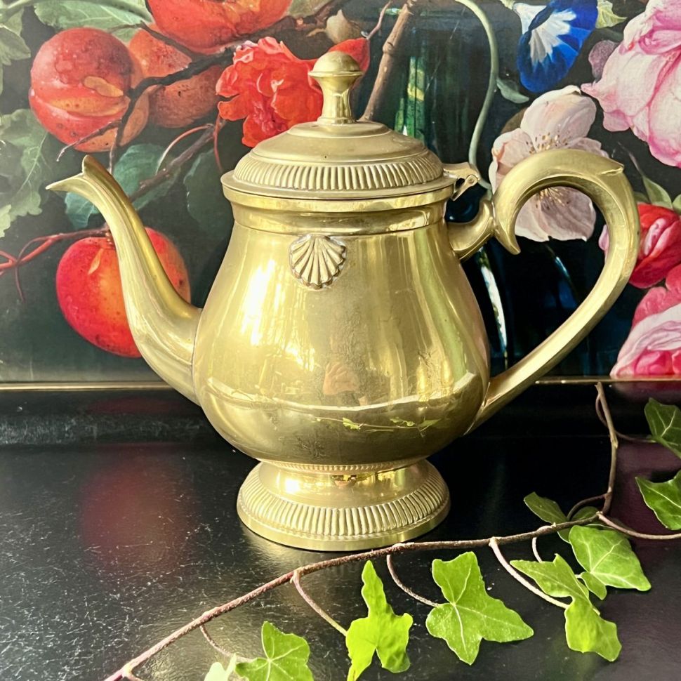 Чайник 900 мл латунь Франция