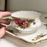 Сахарница Royal Albert Old Country Roses 9 см фарфор Англия
