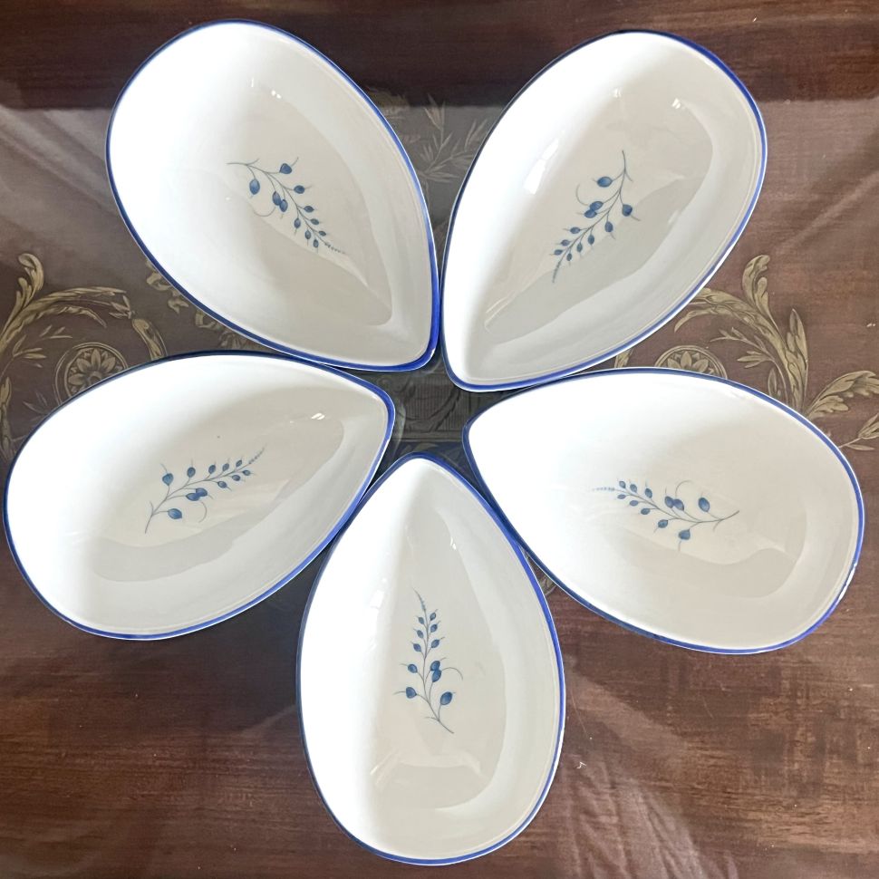 Блюдо для авокадо Porcelaine de Sologne 13 см фарфор Франция