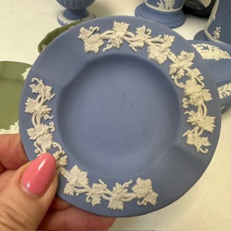 Пепельница Wedgwood 9 см бисквитный фарфор Англия 