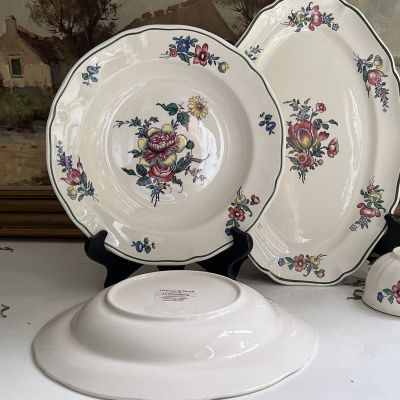 Тарелка глубокая Alt Strassburg ВиллеройБох 23 см фарфор Германия