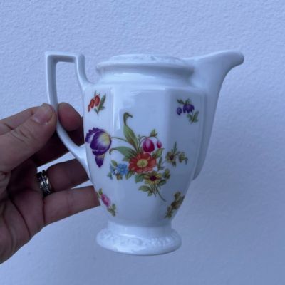 Молочник Rosenthal Maria Classic Rose Мейсенский букет 170 мл Германия 