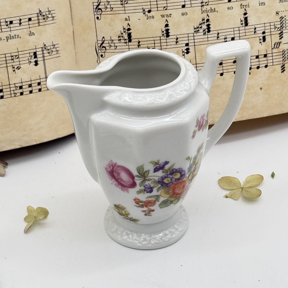 Молочник Rosenthal Maria Classic Rose Мейсенский букет 170 мл Германия 