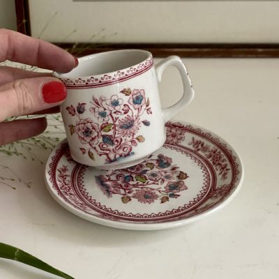 Чайная пара Wood&amp;Sons Burslem Dorset 180 мл Англия (кракелюр)