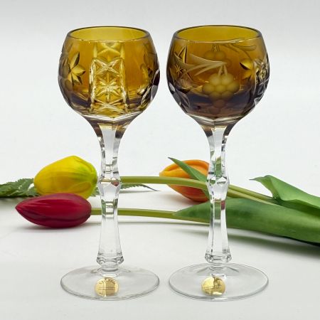 Рюмка Echt Bleikristal набор 2 шт. 60 мл накладной хрусталь Германия