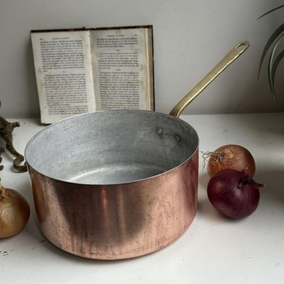 Ковш медный 3 л с латунной ручкой