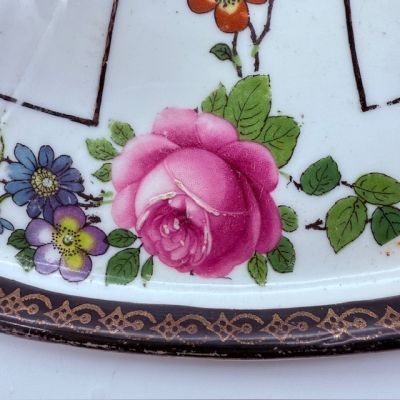 Блюдо поднос Розы 36 см фарфор Франция