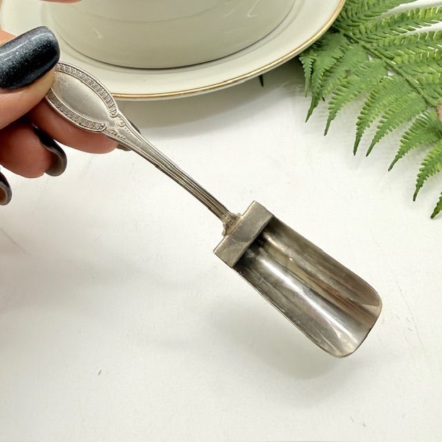 Ложка совок 11 см серебрение