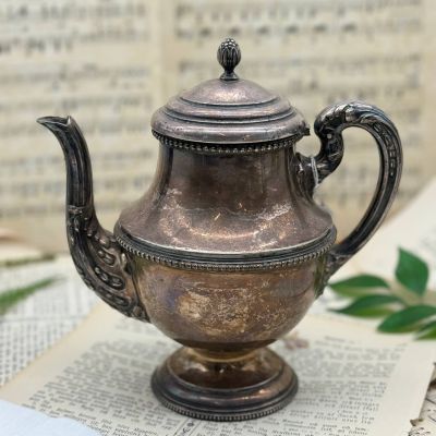 Чайник кофейник 1л патина Франция