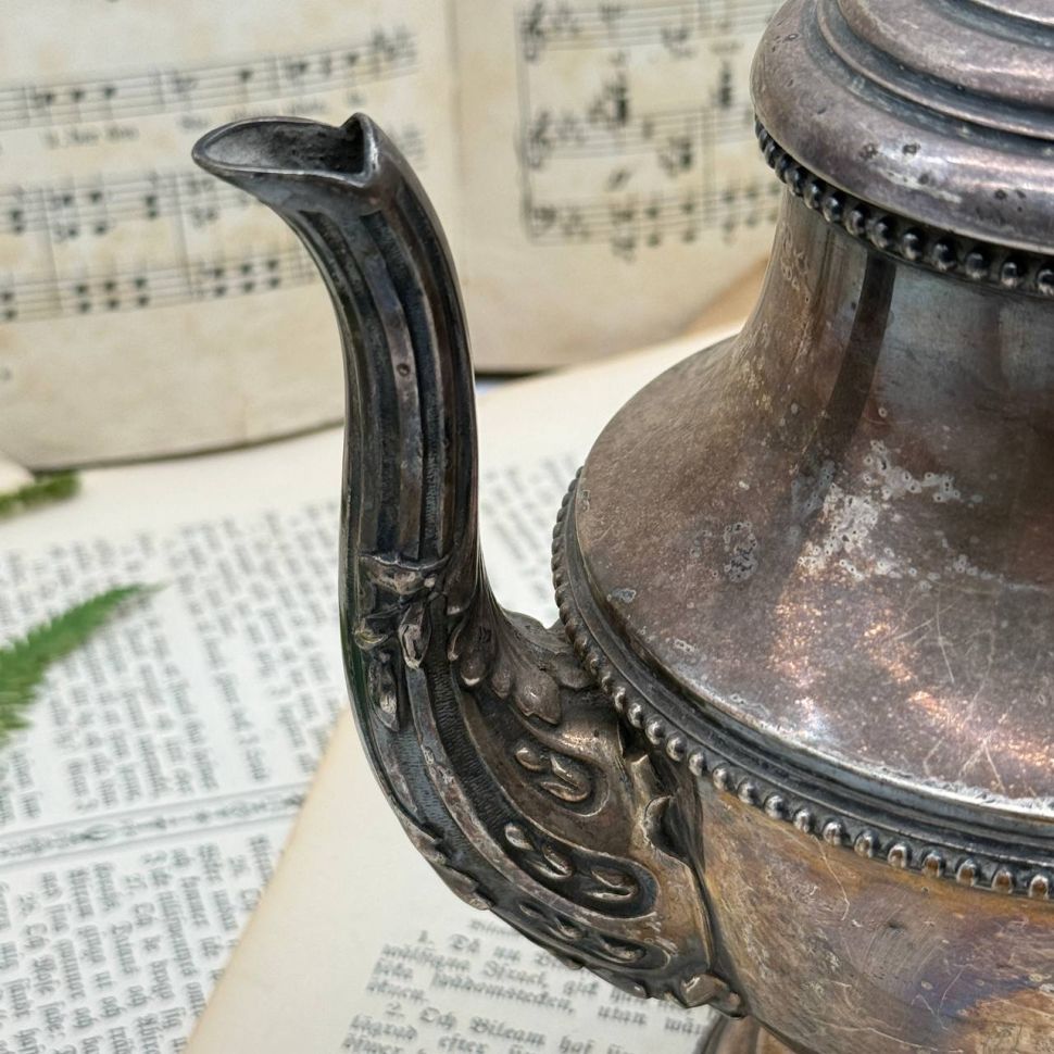 Чайник кофейник 1л патина Франция 