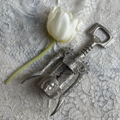 Штопор 19 см с вкручивающимся механизмом Италия