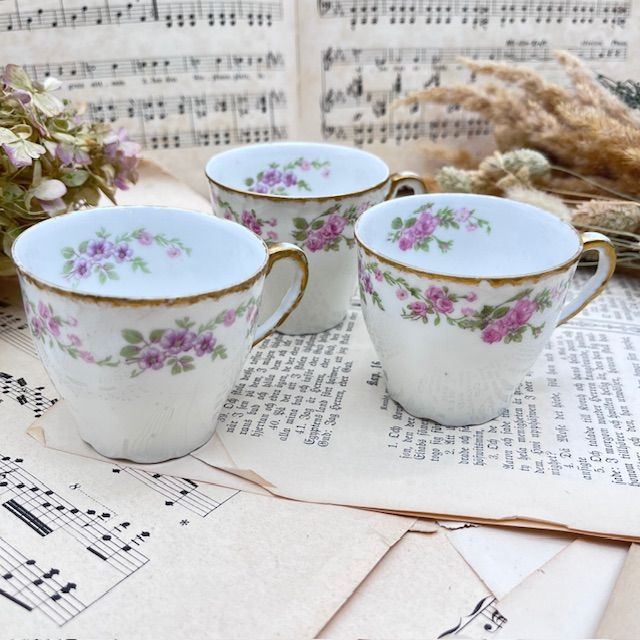 Чашка кофейная Limoges C.Ahrenfeldt 125 мл Арнуво Франция