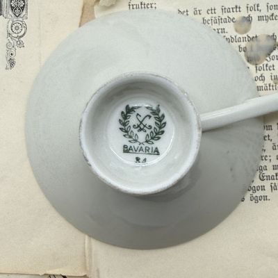 Чайное трио Elfenbein Porzellan Bavaria 180 мл Германия