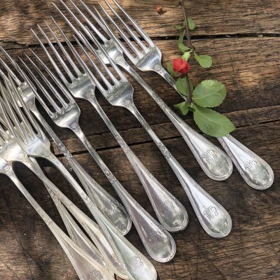 Вилка столовая с гравировкой GAB Швеция 21,5 см