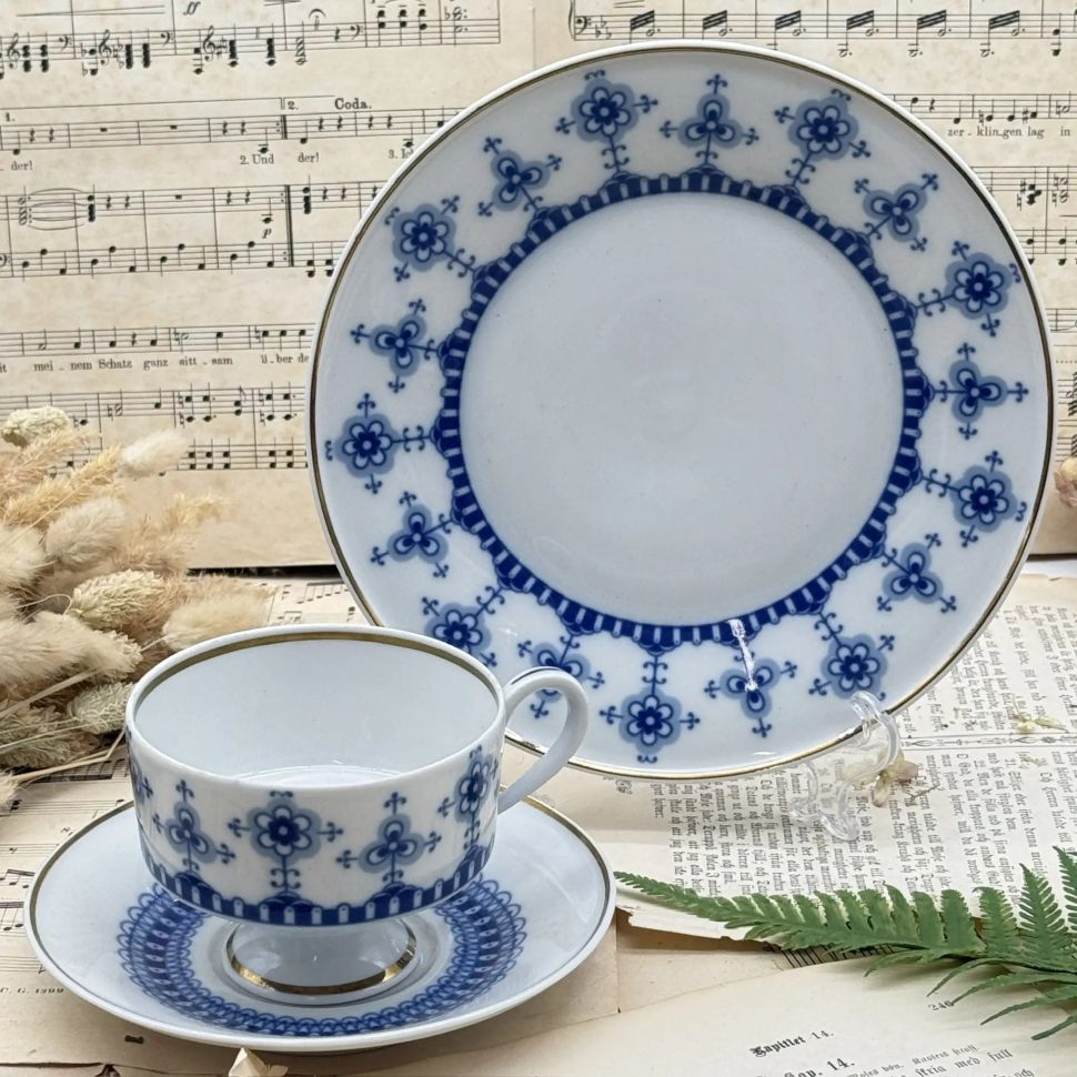 Чайное трио Wallendorf  180 мл  Германия 