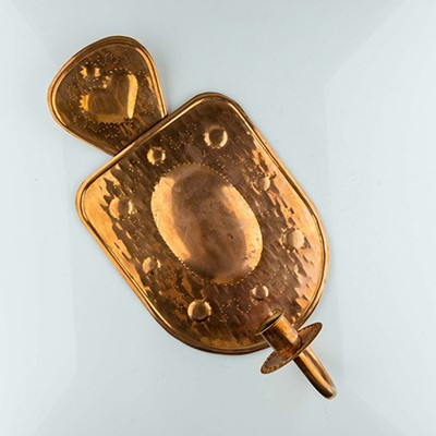 Подсвечник настенный медь Швеция