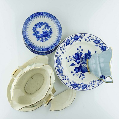 Лом фарфор 6 предметов