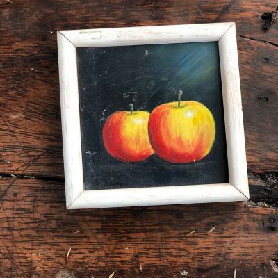 Картина 12х12 см Яблоки Ake Henrysson