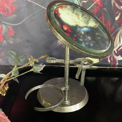 Зеркало настольное туалетное 25 см Франция