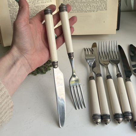 Вилка и нож Bugatti Италия набор 2 предмета