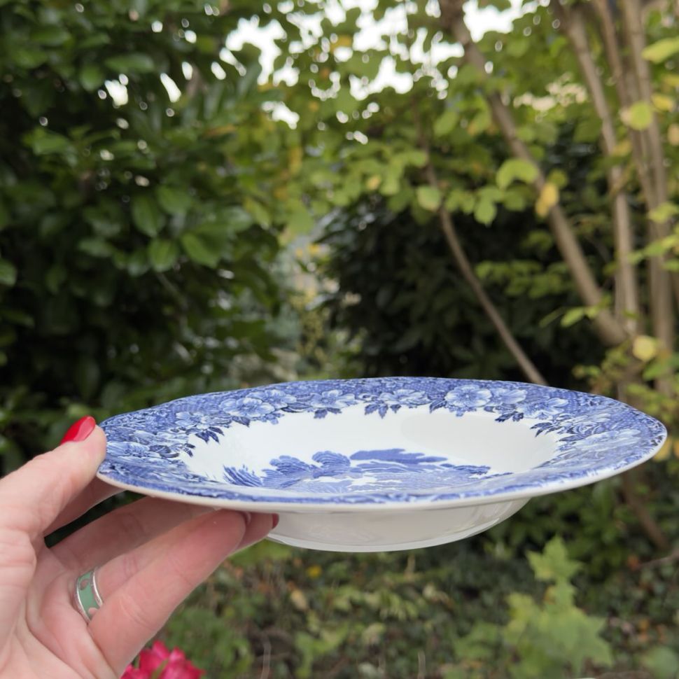 Тарелка глубокая Wedgwood Woodland 22 см фарфор Англия 